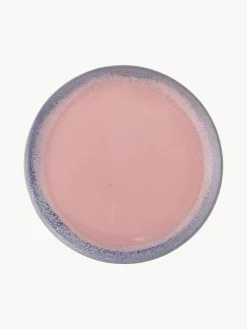 Platos Llanos|Menaje De Mesa>Bloomingville Plato llano Paula Rosa claro, azul claro, azul