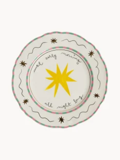 Platos De Postre|Vajillas Completas>Bitossi Home Plato postre artesanal de porcelana Star