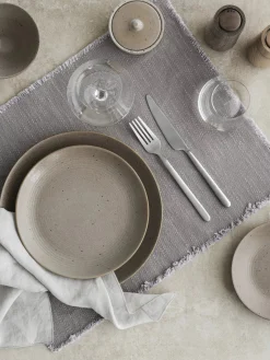 Platos De Postre|Vajillas Completas>blomus Plato postre artesanal Kumi Tapizado: beige claroEstructura: beige