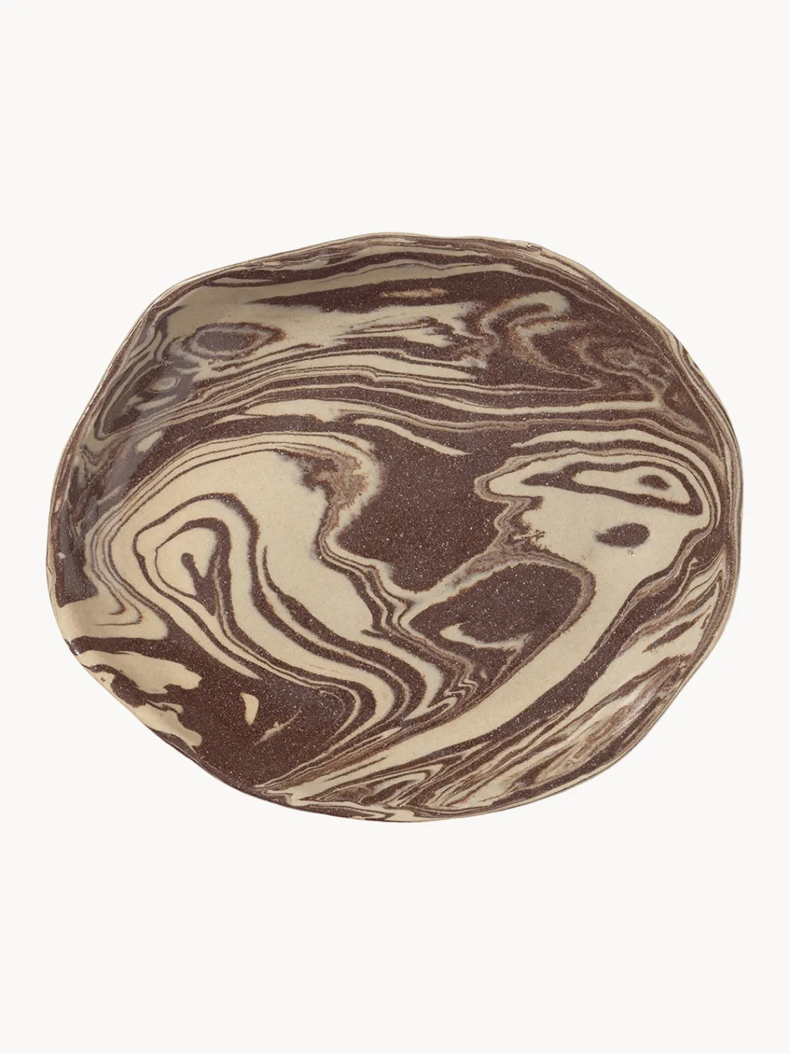 Cuencos Y Platos De Servir|Vajillas Completas>Ferm Living Plato postre artesanal Ryu