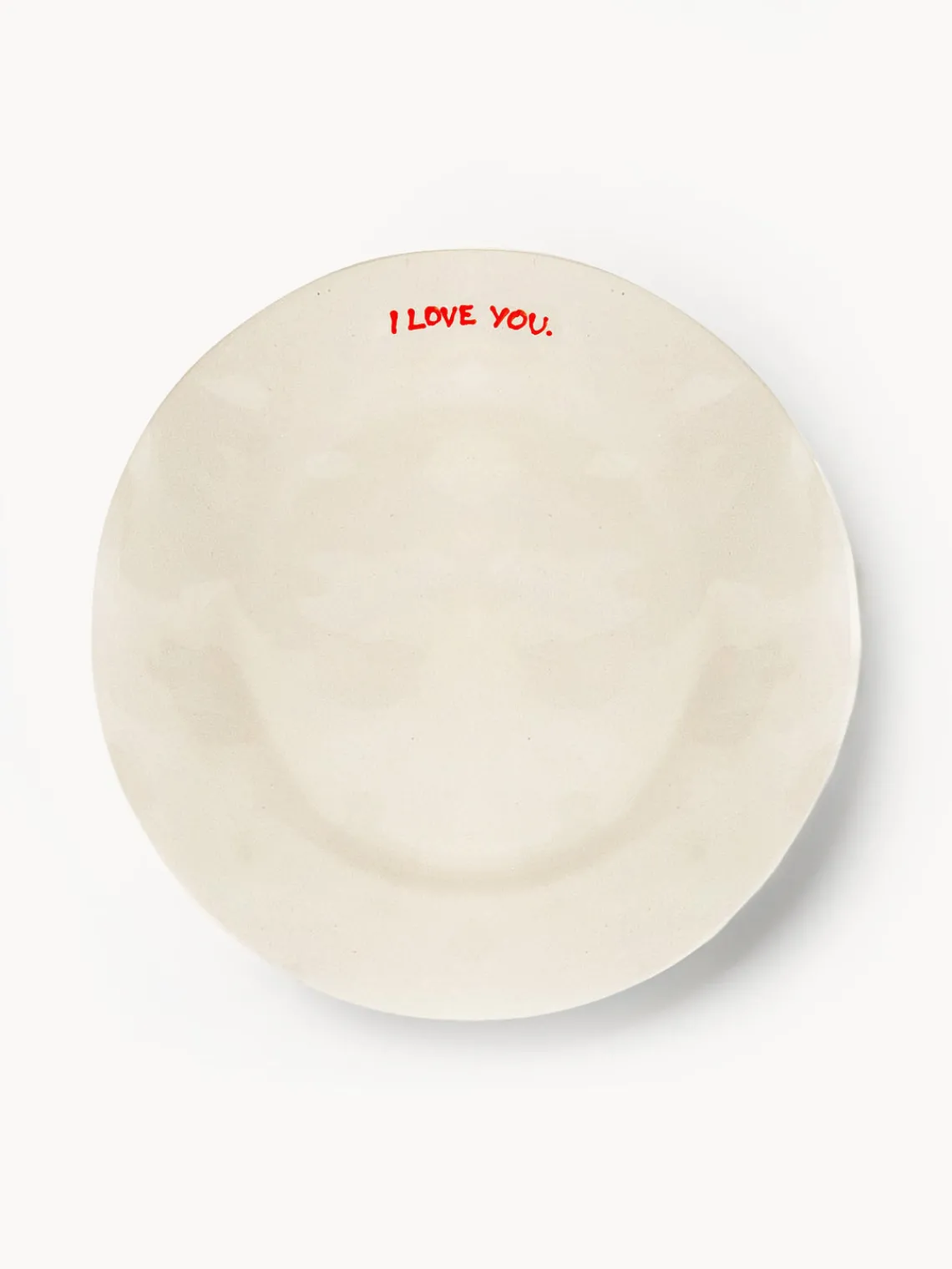 Platos De Postre|Vajillas Completas>Anna + Nina Plato postre pintado a mano I Love You