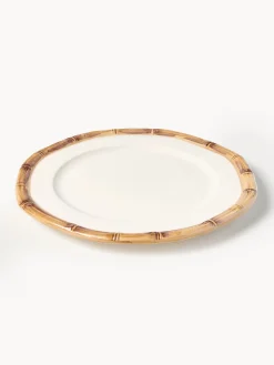 Discount Plato postre pintado a mano Bamboo Platos De Postre|Vajillas Completas