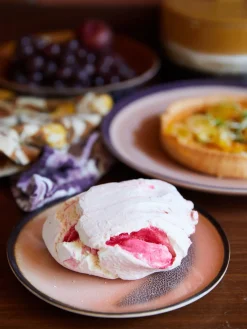 Platos De Postre|Vajillas Completas>HKLIVING Platos artesanales de gres 70's, 2 uds.