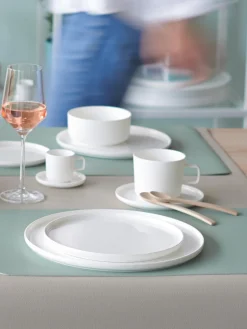 Best Platos de pan pequeños de porcelana Fine Bone China Oco, 6 uds. Vajillas Completas|Menaje De Mesa