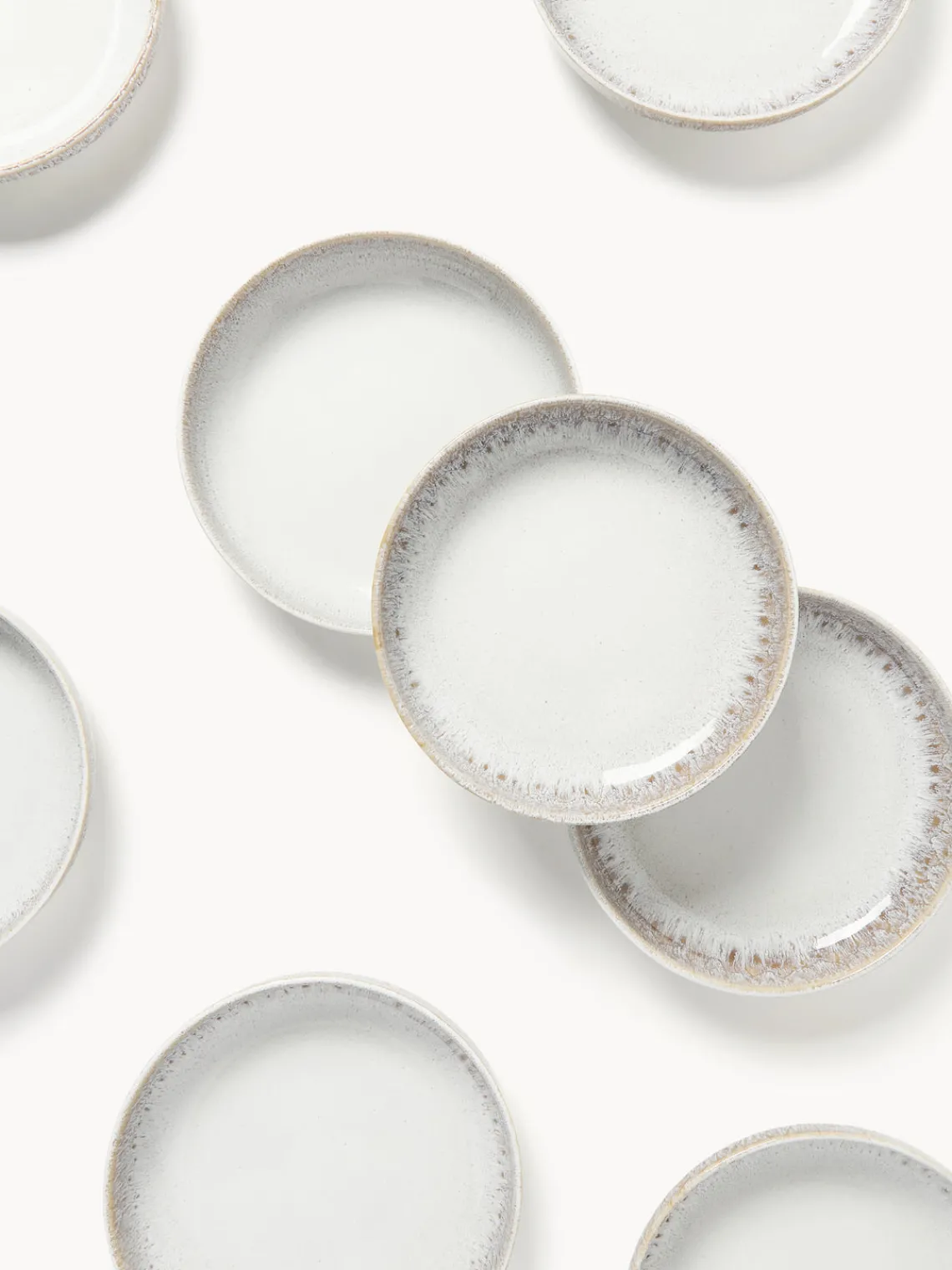 Sale Platos de pasta artesanales con esmalte reactivo Danza, 4 uds. Platos Hondos|Vajillas Completas