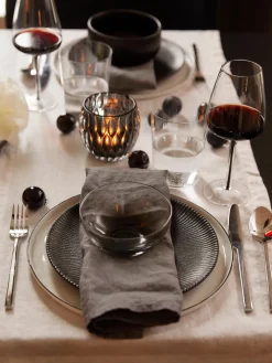 Clearance Platos de postre con relieves Neri, 2 uds. Platos De Postre|Vajillas Completas