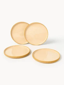 Platos De Postre|Vajillas Completas></noscript>Westwing Collection Platos de postre Napari, 4 uds. Ocre, mostaza