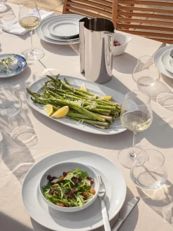 Platos De Postre|Vajillas Completas>GEORG JENSEN Platos de tarta de porcelana Koppel, 4 uds.