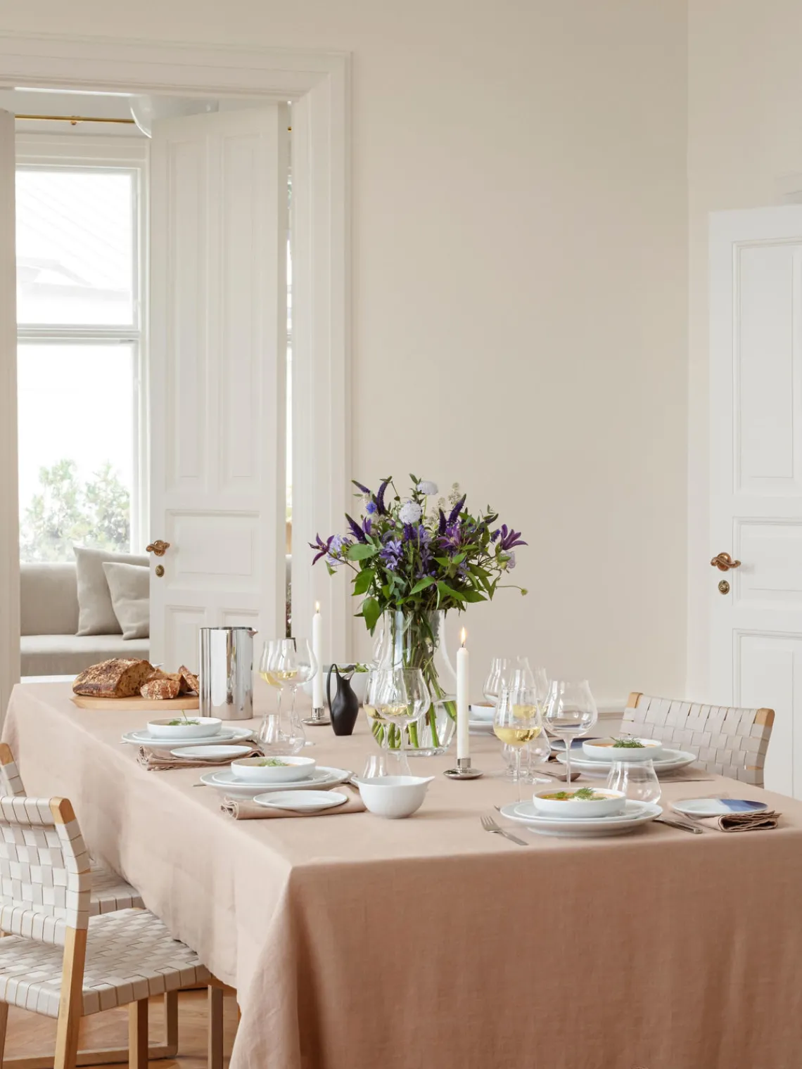 Platos De Postre|Vajillas Completas>GEORG JENSEN Platos de tarta de porcelana Koppel, 4 uds.