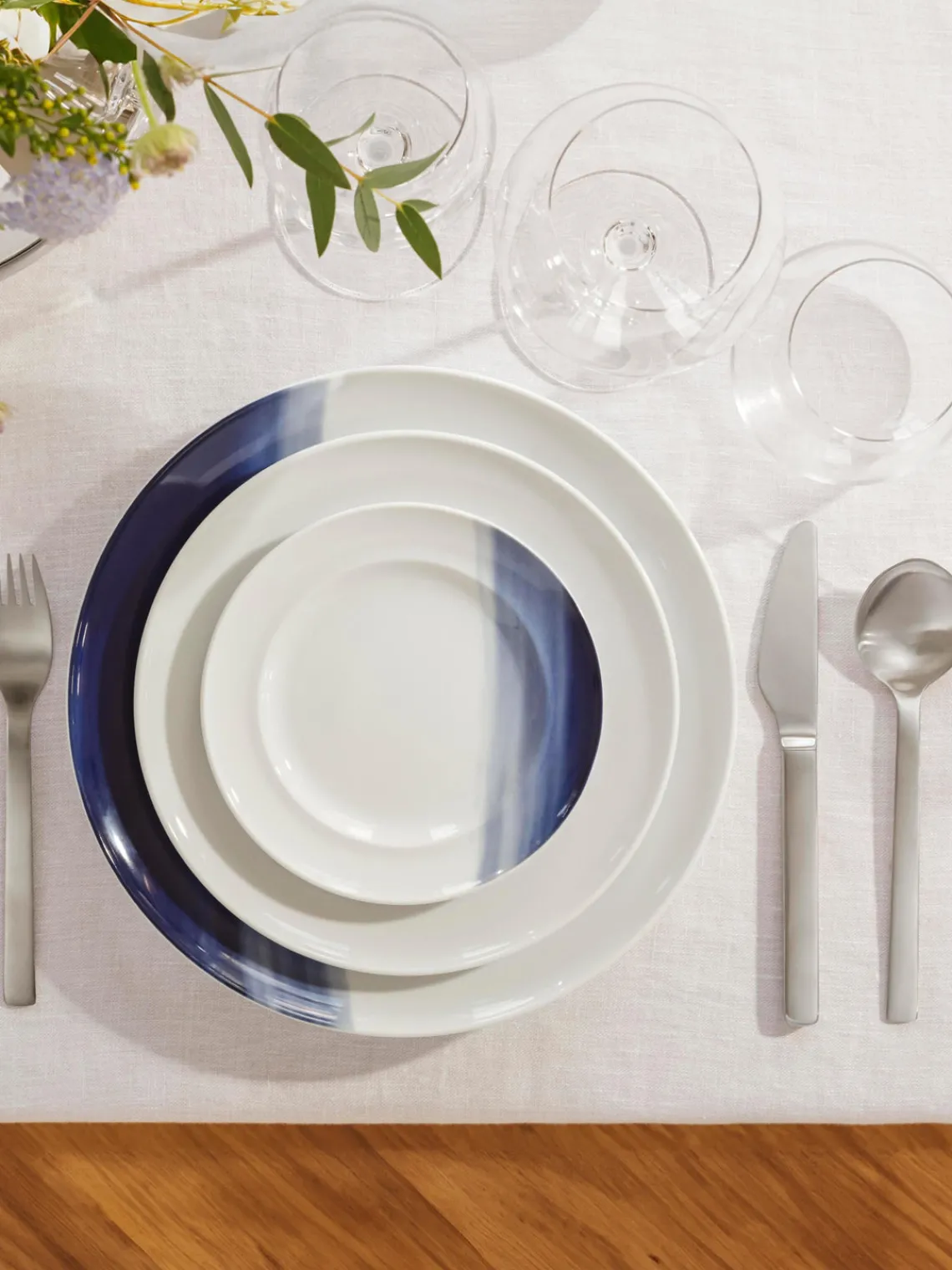 Platos De Postre|Vajillas Completas>GEORG JENSEN Platos de tarta de porcelana Koppel, 4 uds.