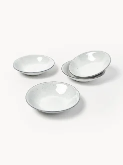 New Platos hondos artesanales , 4 uds. Platos Hondos|Menaje De Mesa