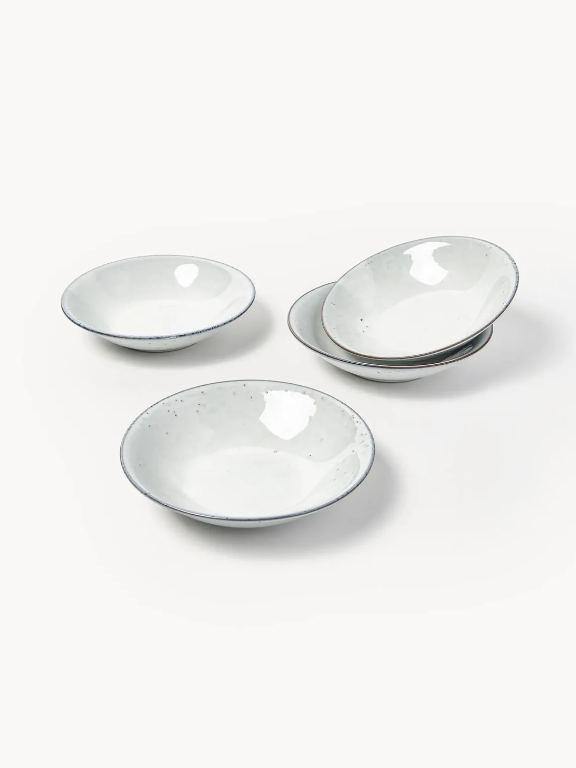 New Platos hondos artesanales , 4 uds. Platos Hondos|Menaje De Mesa