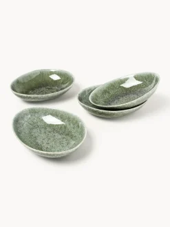 Best Platos hondos artesanales de forma orgánica Macey, 4 uds. Platos Hondos|Menaje De Mesa