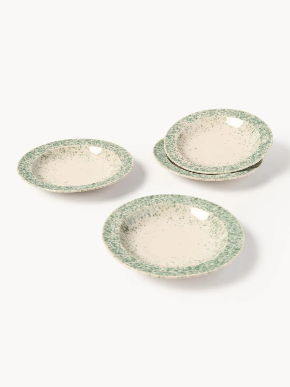 New Platos hondos artesanales Bernardo, 4 uds. Platos Hondos|Vajillas Completas