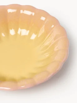 Sale Platos hondos artesanales Marguerite, 4 uds. Platos Hondos|Vajillas Completas