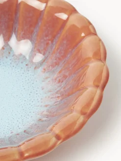 Sale Platos hondos artesanales Marguerite, 4 uds. Platos Hondos|Vajillas Completas