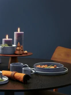 Platos hondos con esmalte reactivo Gobi, 6 uds. Platos Hondos|Vajillas Completas