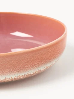 New Platos hondos con esmalte reactivo Havana, 4 uds. Platos Hondos|Vajillas Completas