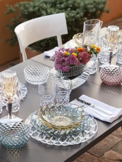 Platos Hondos|Menaje De Mesa>Kartell Platos hondos con relieve Jellies, 4 uds. Amarillo claro