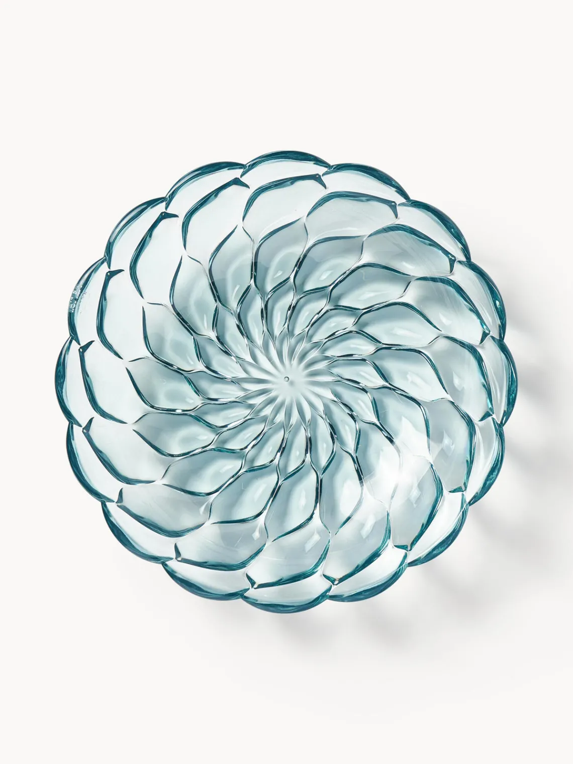 Platos Hondos|Menaje De Mesa>Kartell Platos hondos con relieve Jellies, 4 uds. Azul claro