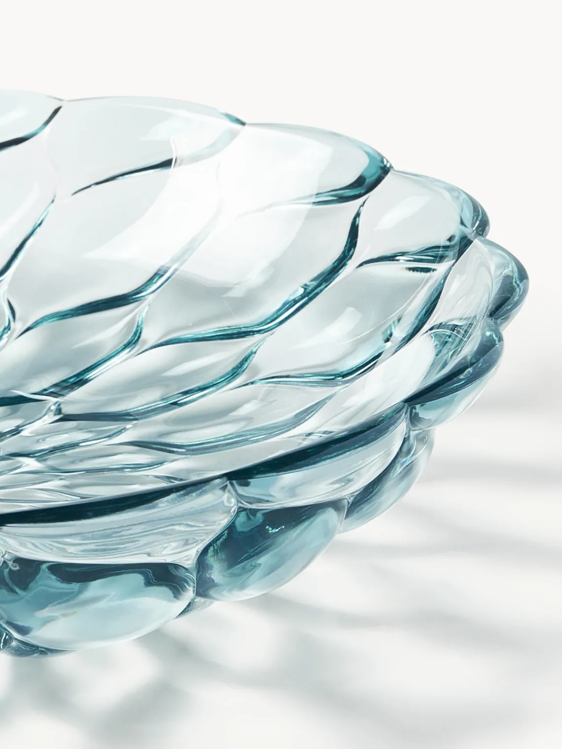 Platos Hondos|Menaje De Mesa>Kartell Platos hondos con relieve Jellies, 4 uds. Azul claro