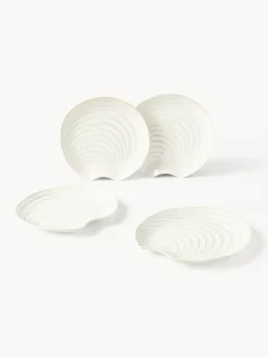 Outlet Platos hondos de porcelana Andrina (4 uds.) Platos De Postre|Vajillas Completas