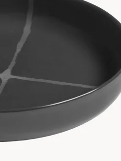 Hot Platos hondos de porcelana con esmalte reactivo Zuma, 2 uds. Vajillas Completas|Menaje De Mesa