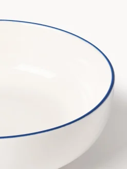 Outlet Platos hondos pequeños de porcelana Facile, 2 uds. Platos Hondos|Vajillas Completas