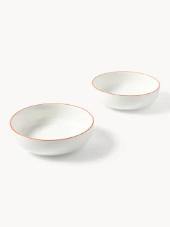 Online Platos hondos pequeños de porcelana Facile, 2 uds. Platos Hondos|Vajillas Completas