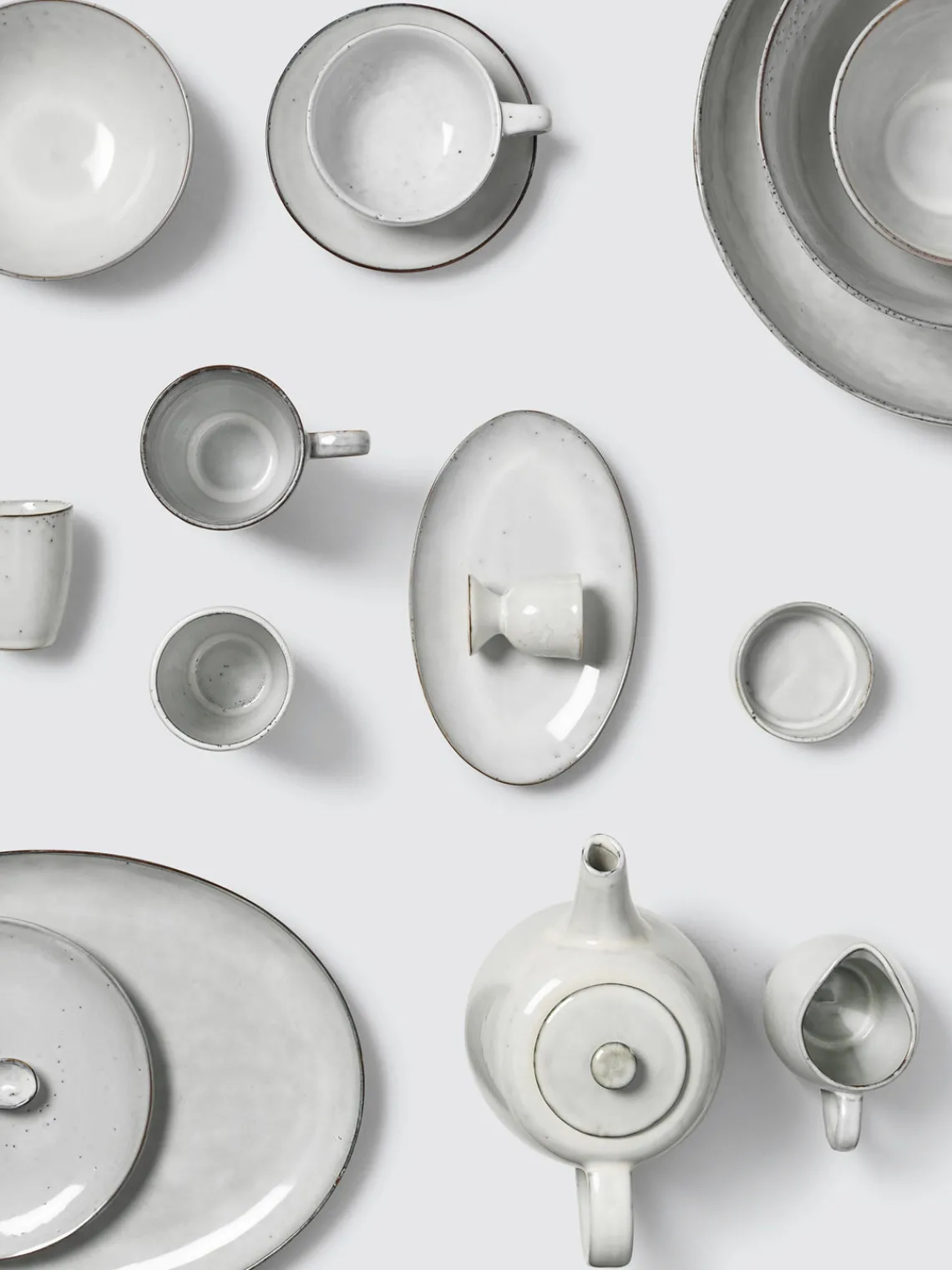 Menaje De Mesa>Broste Copenhagen Platos llanos artesanales , 4 uds. Nordic Sand