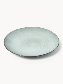 Sale Platos llanos artesanales , 4 uds. Platos Llanos|Vajillas Completas