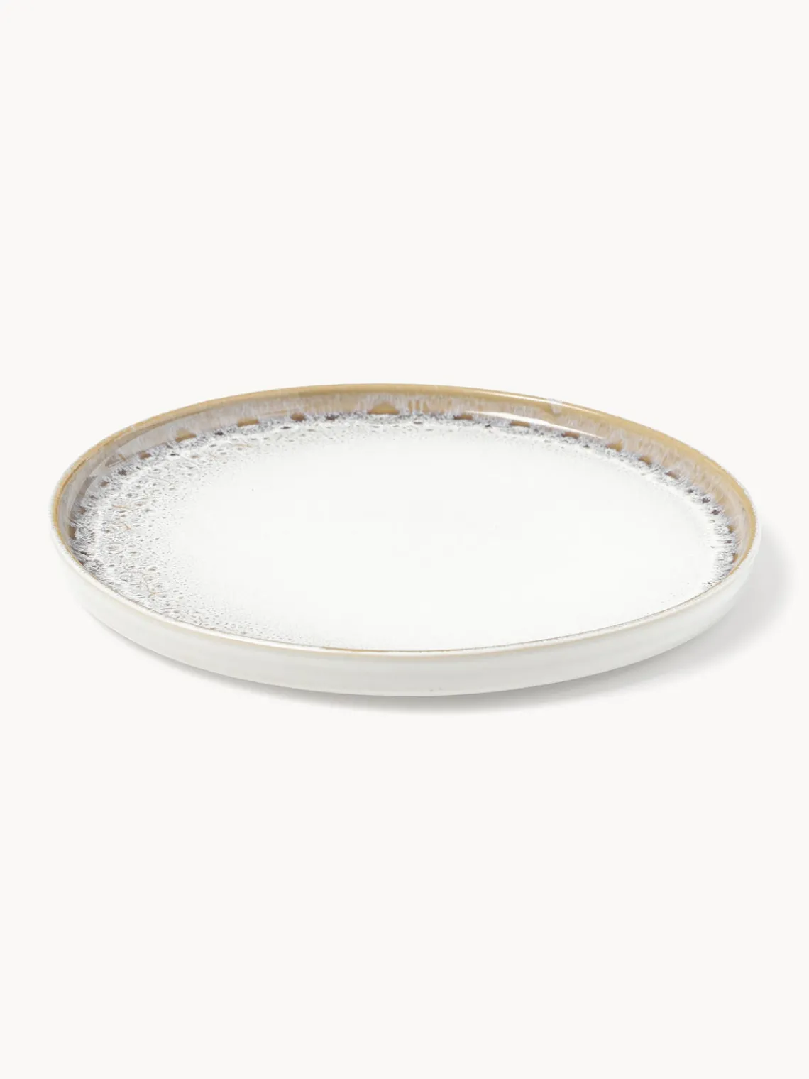 Online Platos llanos artesanales con esmalte reactivo Danza, 4 uds. Platos Llanos|Vajillas Completas