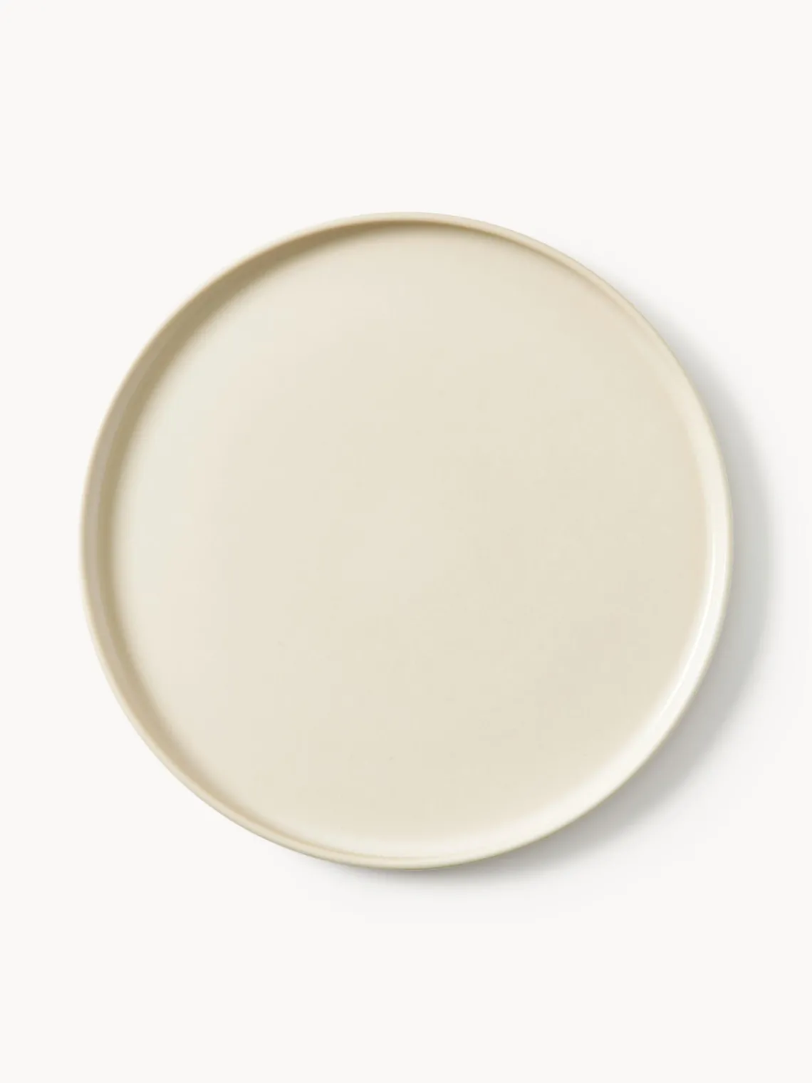 Platos Llanos|Vajillas Completas>Westwing Collection Platos llanos artesanales Lowri, 4 uds.