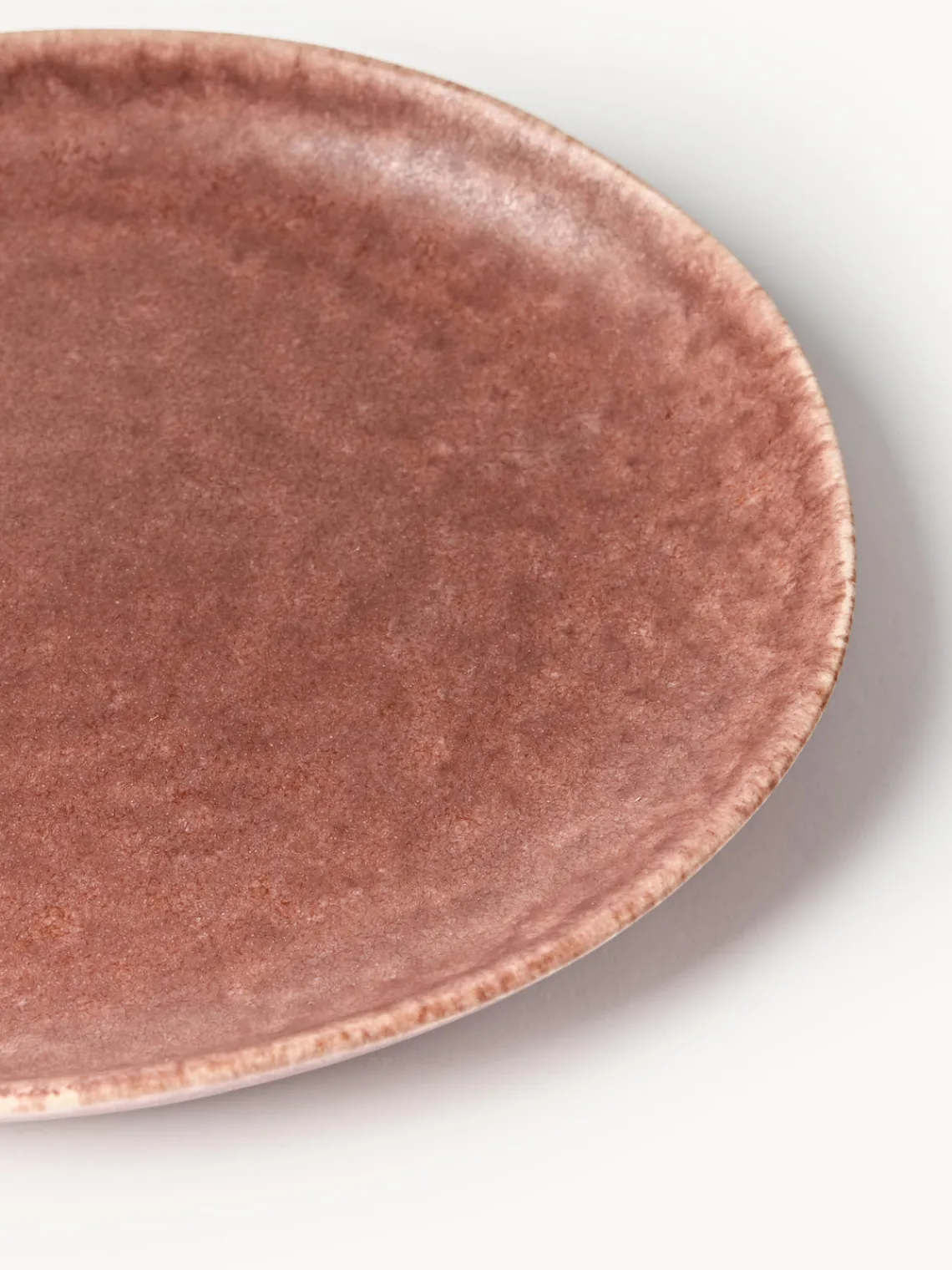 Platos llanos artesanales de forma orgánica Macey, 4 uds. Platos De Postre|Vajillas Completas