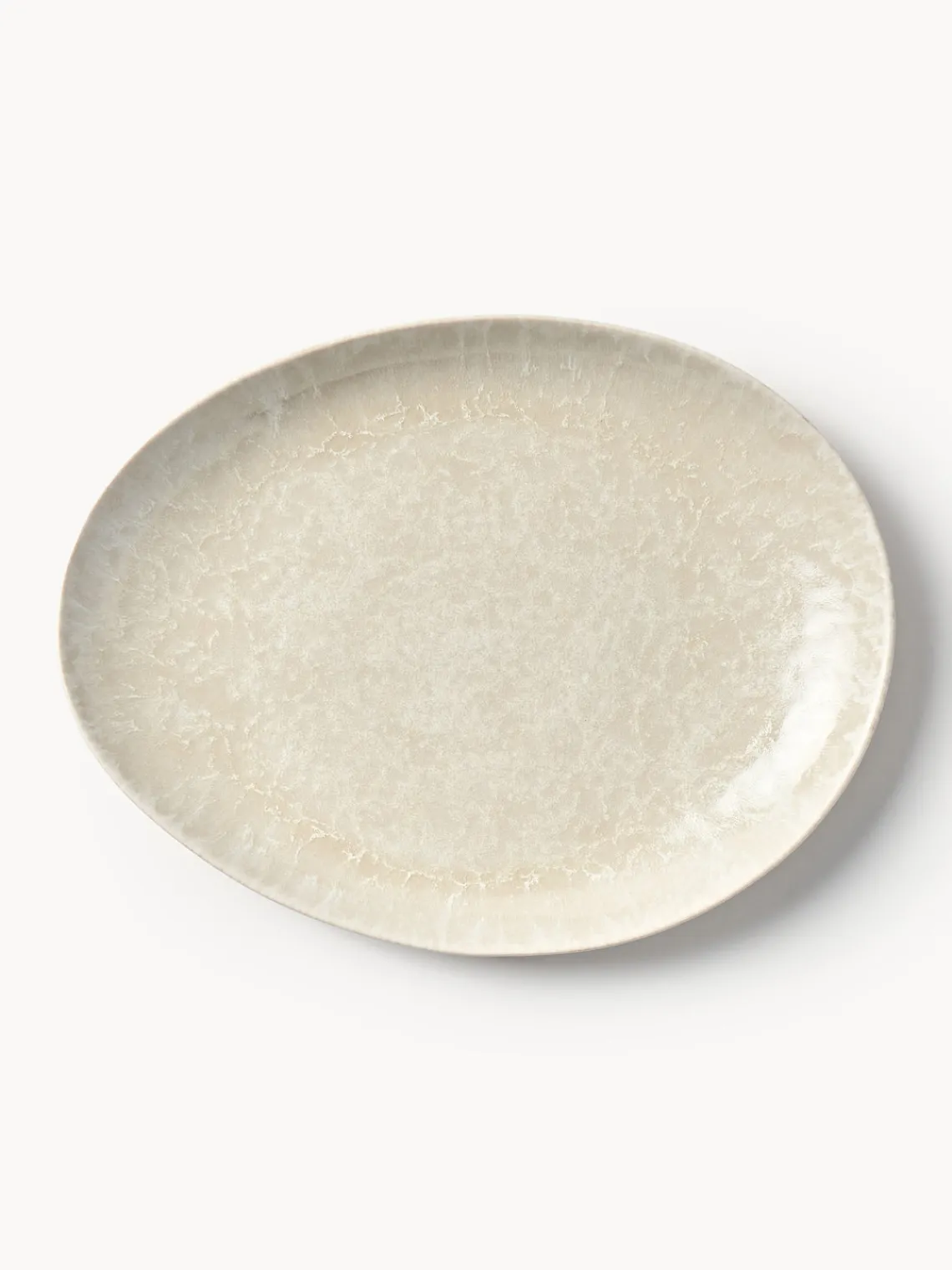 New Platos llanos artesanales de forma orgánica Macey, 4 uds. Platos Llanos|Vajillas Completas