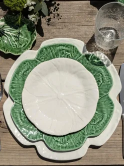 Hot Platos llanos Cabbage, 4 uds. Platos Llanos|Vajillas Completas