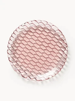 Platos Llanos|Vajillas Completas>Kartell Platos llanos con relieves Jellies, 4 uds. Rosa claro