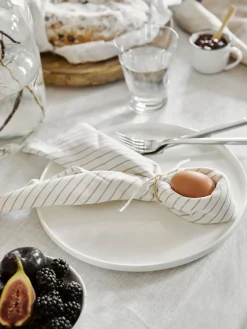 Outlet Platos llanos de porcelana Oco, 6 uds. Platos Llanos|Vajillas Completas