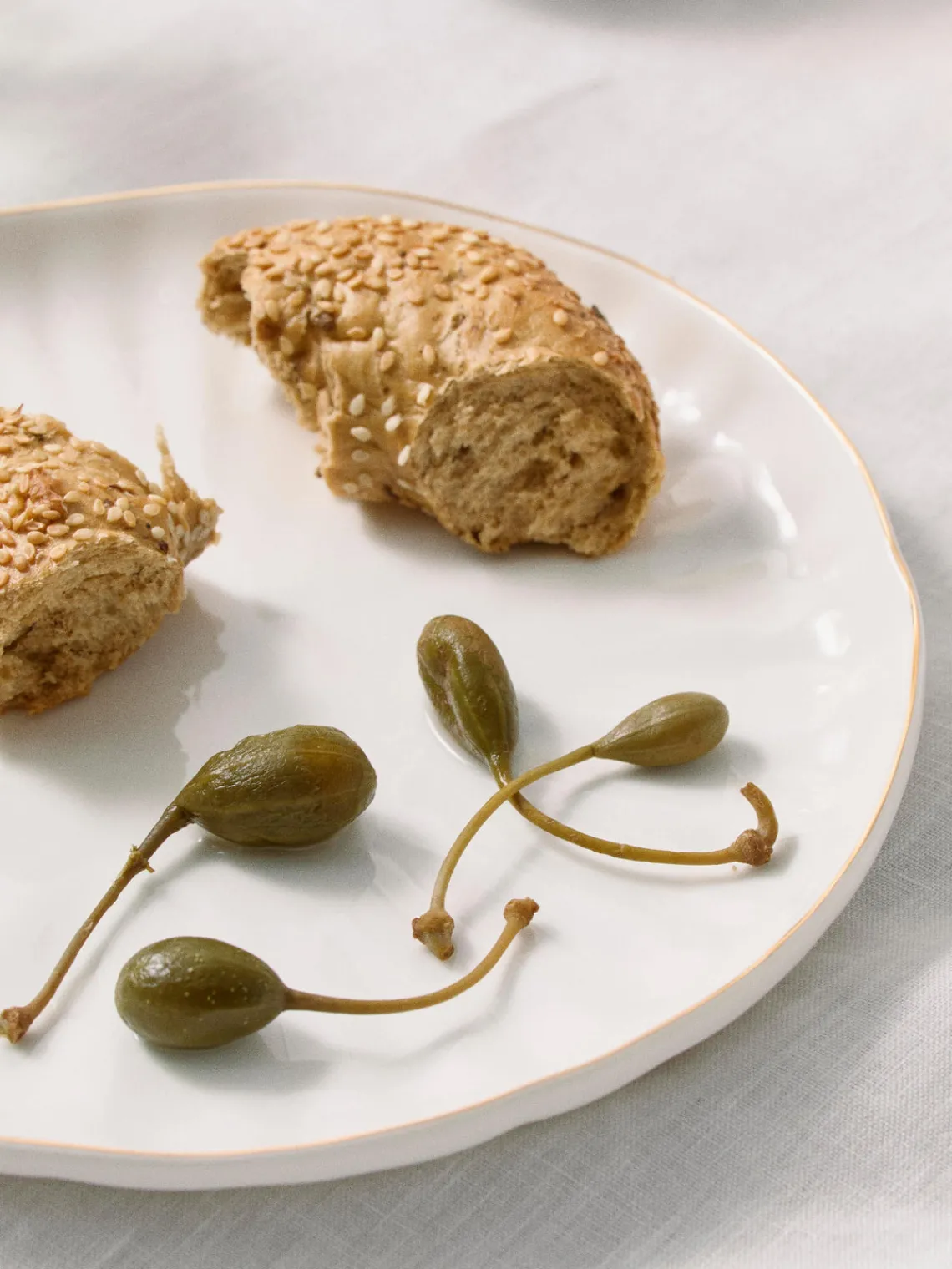 Platos Llanos|Vajillas Completas>Westwing Collection Platos llanos de porcelana con relieves Sali, 2 uds.