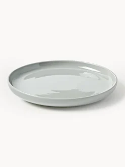 Clearance Platos llanos de porcelana Nessa, 4 uds. Platos Llanos|Vajillas Completas