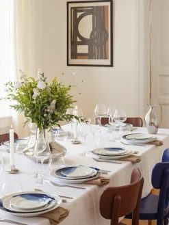 Platos Llanos|Vajillas Completas>GEORG JENSEN Platos llanos de porcelana Koppel, 4 uds.