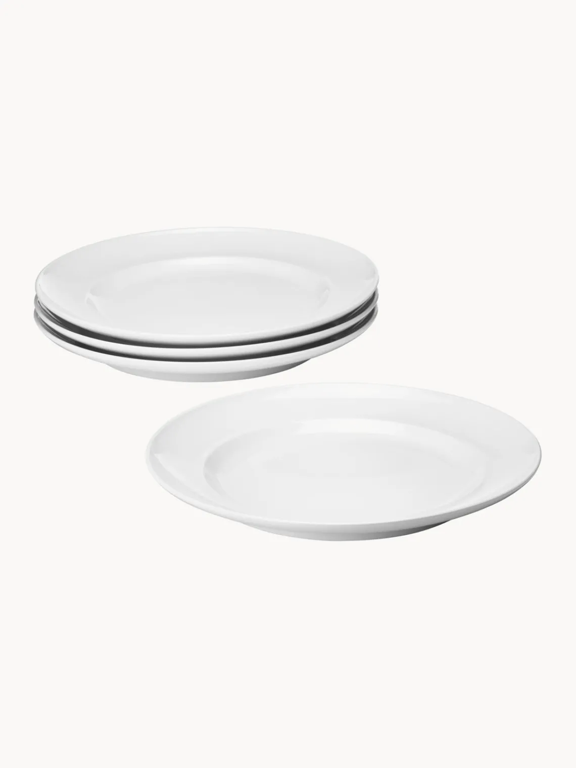 Platos Llanos|Vajillas Completas>GEORG JENSEN Platos llanos de porcelana Koppel, 4 uds.