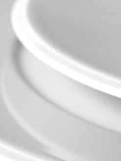 Platos Llanos|Vajillas Completas></noscript>Meissen Platos llanos de porcelana artesanales Vitruv, 2 uds. Blanco