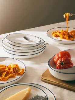 Platos llanos de porcelana Facile, 2 uds. Platos Llanos|Vajillas Completas