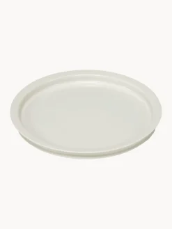 Platos Llanos|Menaje De Mesa>SERAX Platos llanos de porcelana con esmalte reactivo Dune, 2 uds. Blanco