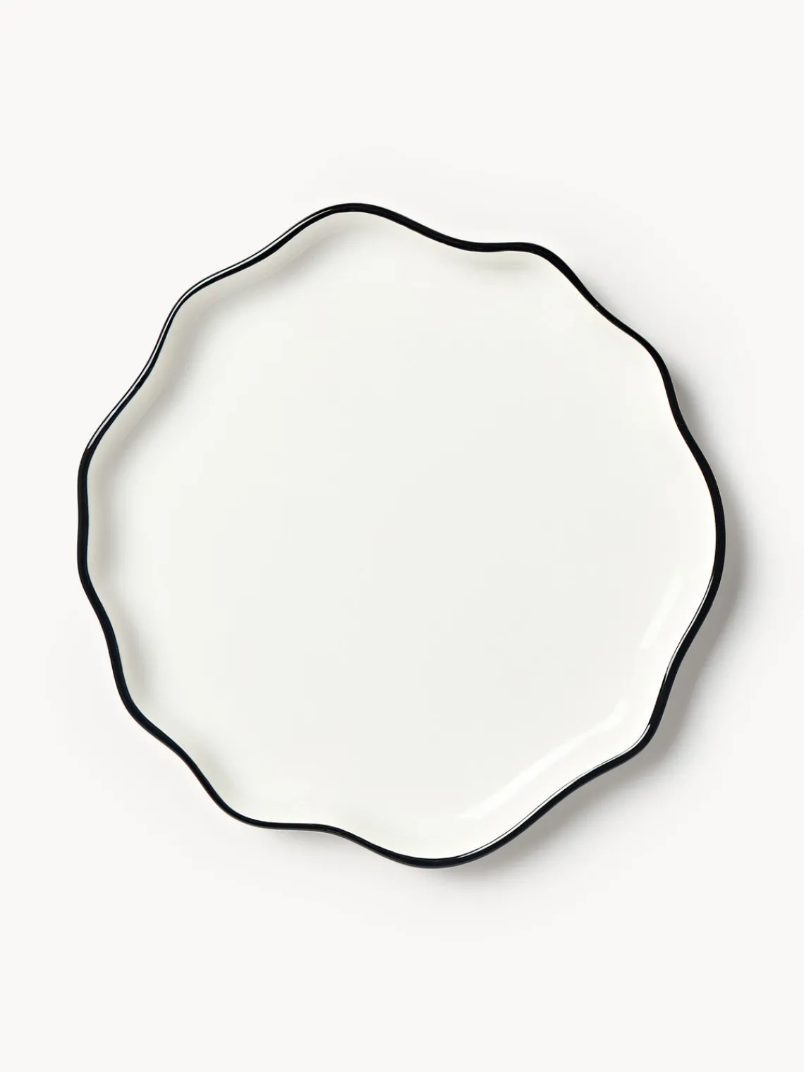 Platos Llanos|Vajillas Completas>Westwing Collection Platos llanos de porcelana Bia, 4 uds.