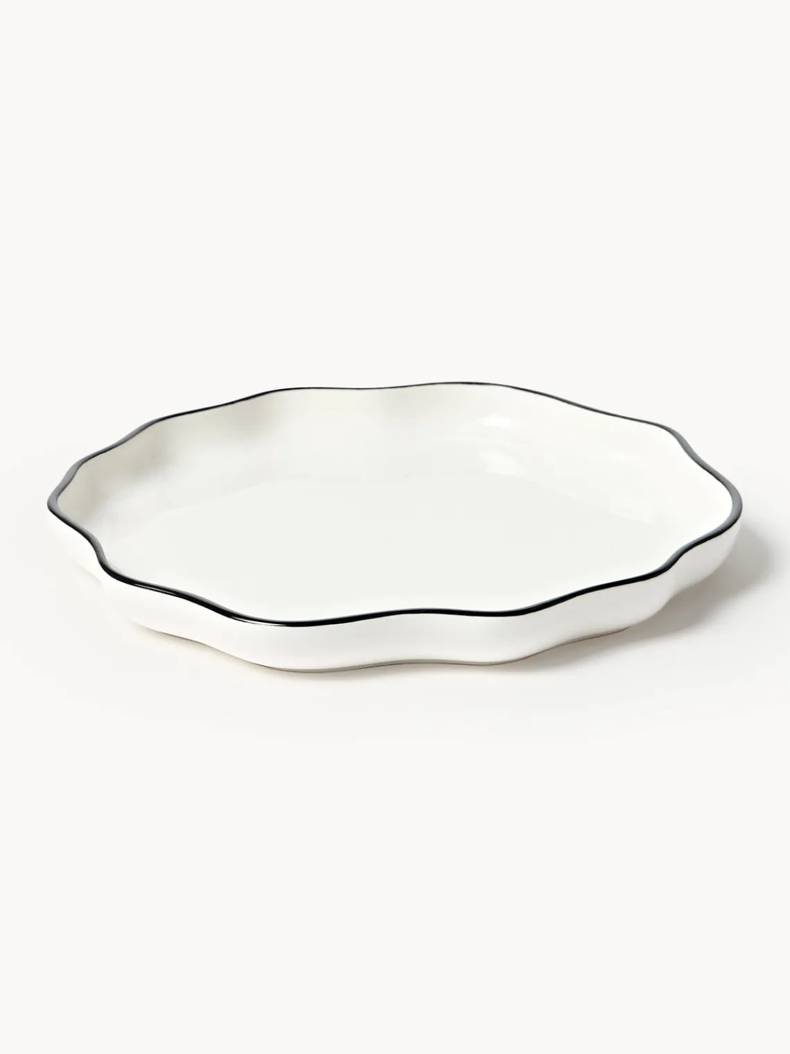 Platos Llanos|Vajillas Completas>Westwing Collection Platos llanos de porcelana Bia, 4 uds.