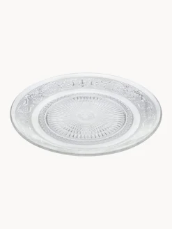 Best Platos llanos de vidrio con relieves Imperial, 6 uds. Platos Llanos|Vajillas Completas
