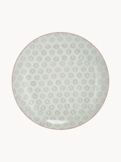 Platos Llanos|Vajillas Completas></noscript>Bloomingville Platos llanos pintados a mano Patrizia, 3 uds.