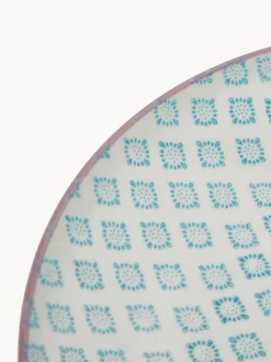 Platos Llanos|Vajillas Completas></noscript>Bloomingville Platos llanos pintados a mano Patrizia, 3 uds.